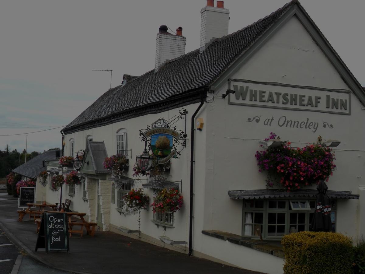 The Wheatsheaf Inn Onneley Exterior foto